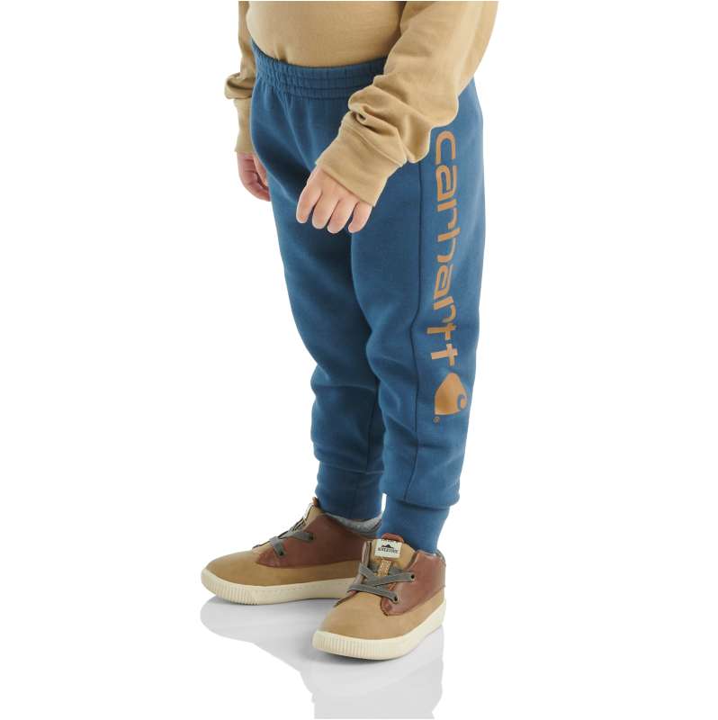 Carhartt  Deep Lagoon Boys' Fleece Logo Sweatpants (Infant/Toddler)