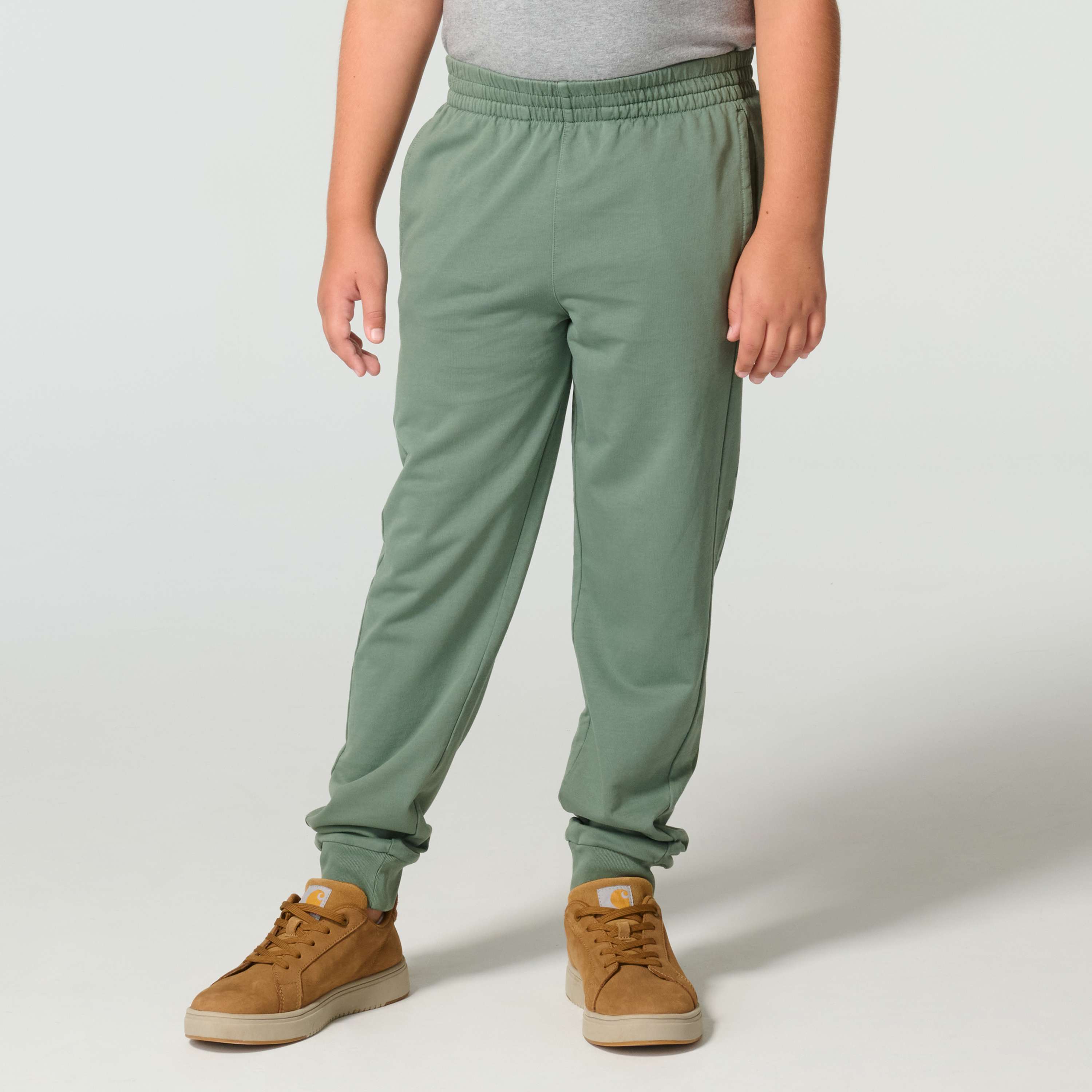 Carhartt Boys' Re-Engineered Garment Dye Logo Sweatpants (Child)