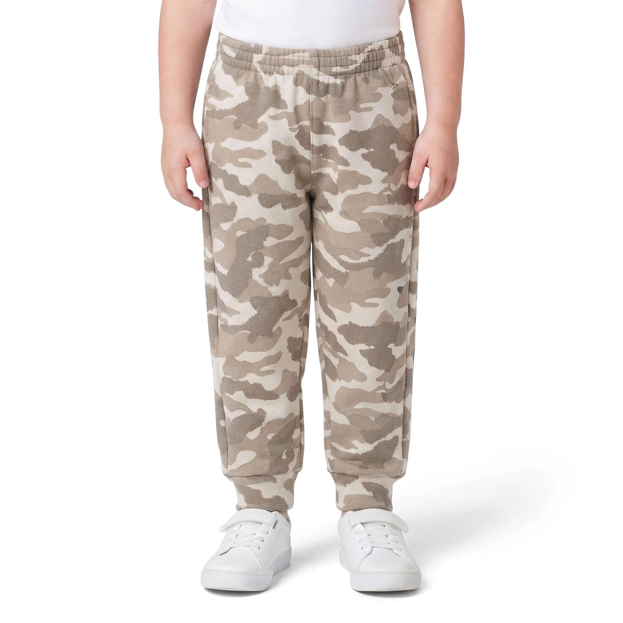 Carhartt Boys' Elastic Waistband Fleece Printed Camo Sweatpant (Baby/Toddler)
