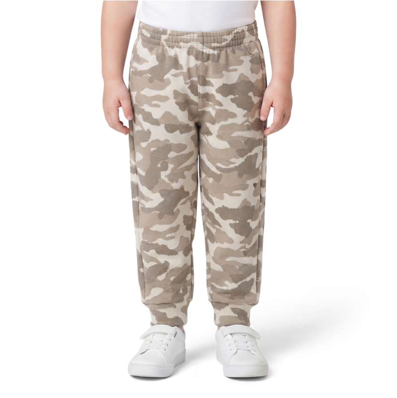 Carhartt  Beige Boys' Elastic Waistband Fleece Printed Camo Sweatpant (Baby/Toddler)