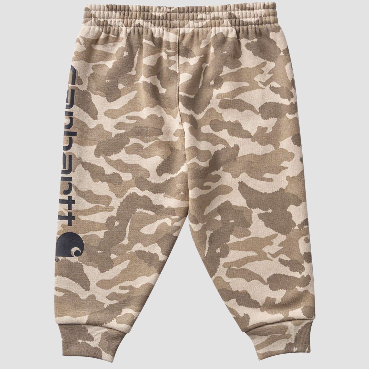 Брюки Carhartt Elastic Waistband Fleece Printed Camo Sweatpant для мальчиков-малышей, цвет: Бежевый — фото 5