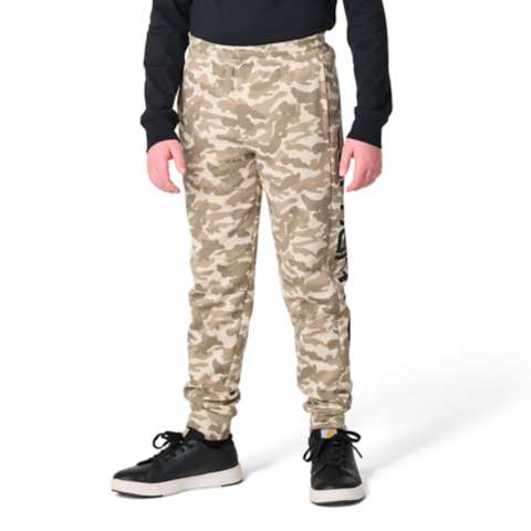 Детские брюки Carhartt Boys' Elastic Waistband Fleece Camo Printed Sweatpant (Youth)
