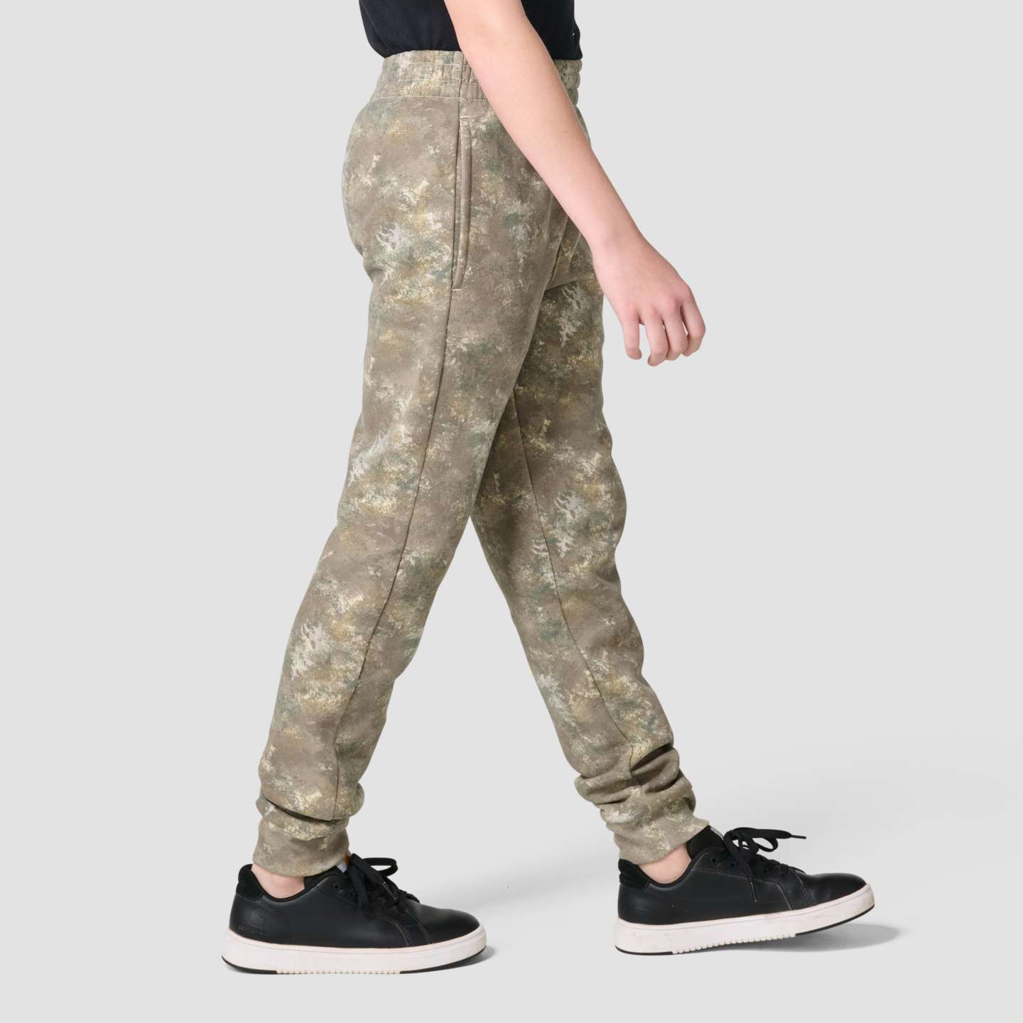 Брюки Carhartt Fleece Faded Camo Sweatpant для мальчиков, цвет: Камуфляжный — фото 4