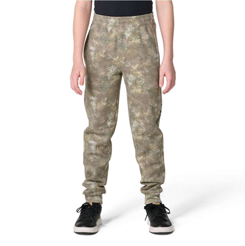 Carhartt  Faded Cobblestone Vintage Camo Boys Fleece Faded Camo Sweatpant (Child)