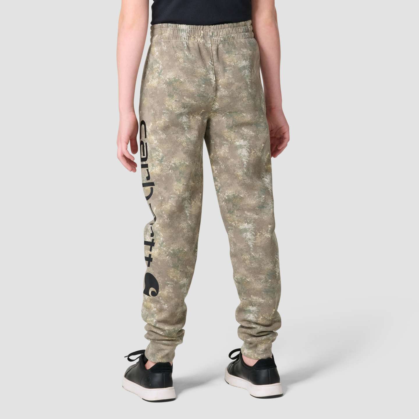 Брюки Carhartt Fleece Faded Camo Sweatpant для мальчиков, цвет: Камуфляжный — фото 2