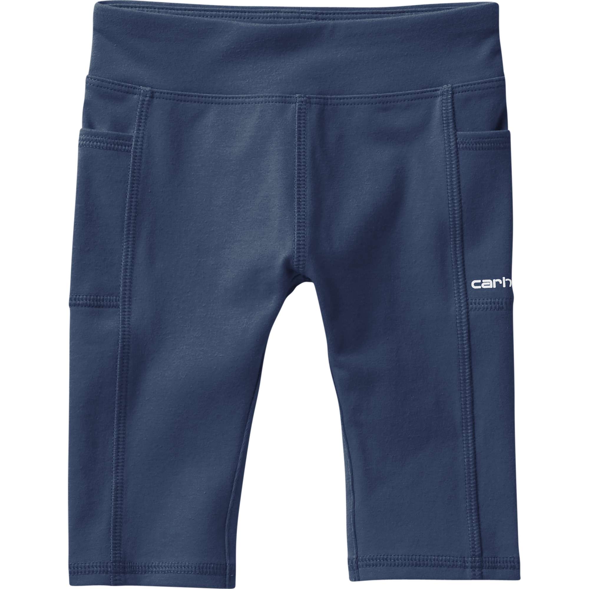 Carhartt Girls' Dark Denim Girls' Lightweight Crop Leggings