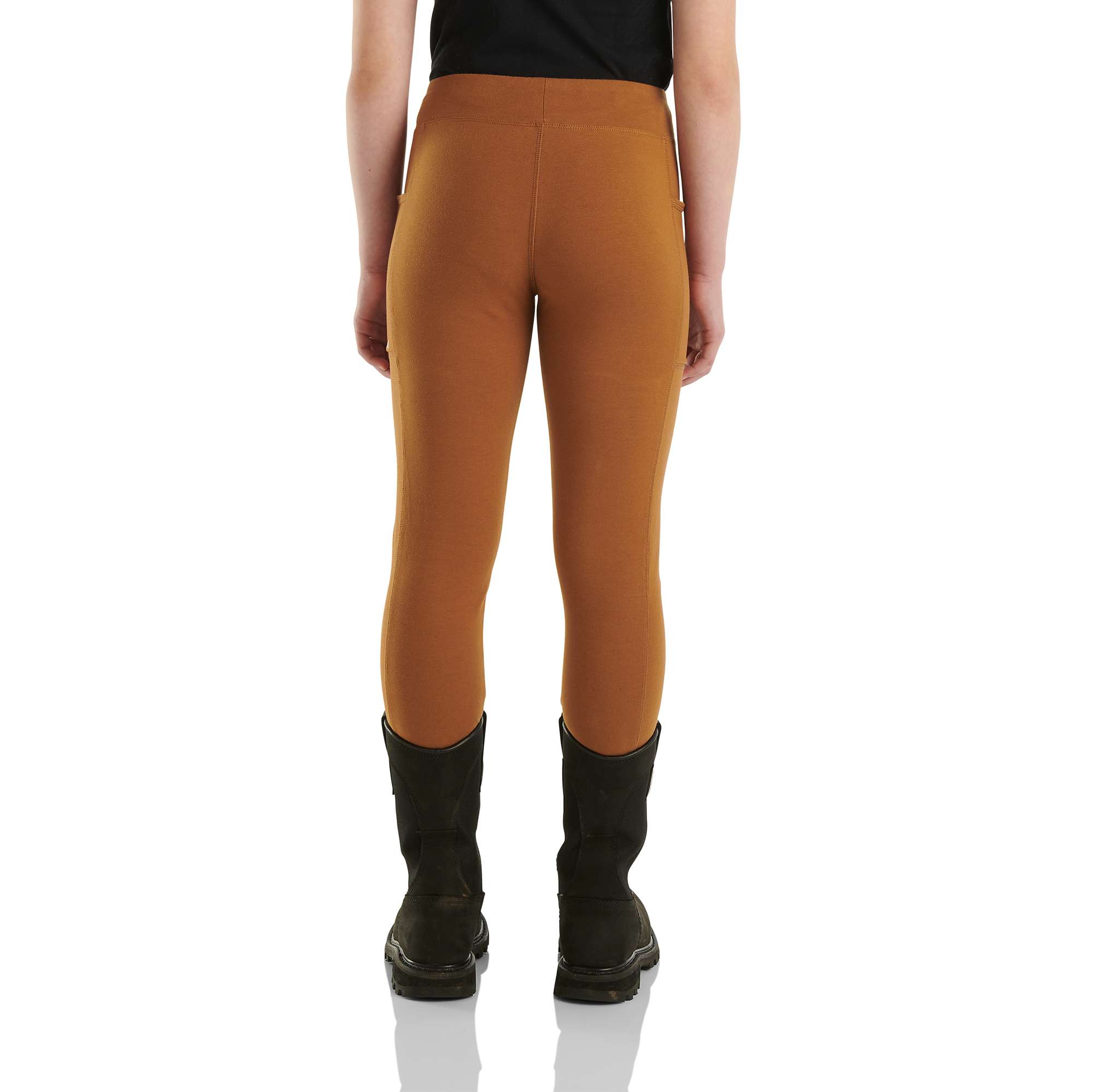 Girls' TOUGH COTTON™ Fitted Utility Leggings