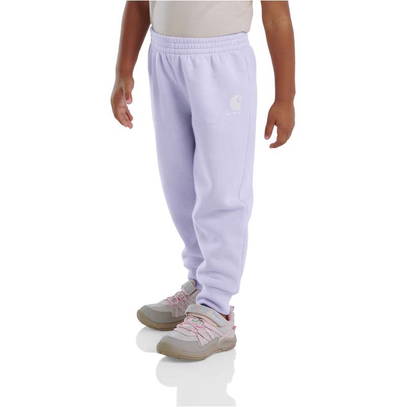 Carhartt  Mica Girls' Elastic Waistband Logo Sweatpants (Baby/Toddler)