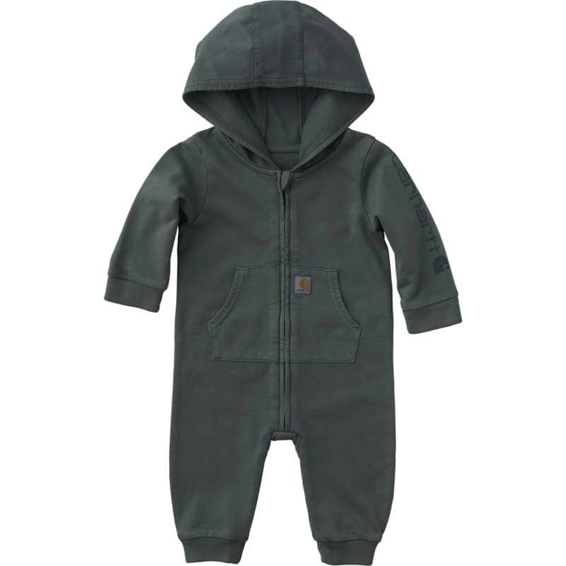 Girls' Long Sleeve Henley Coverall (Baby)