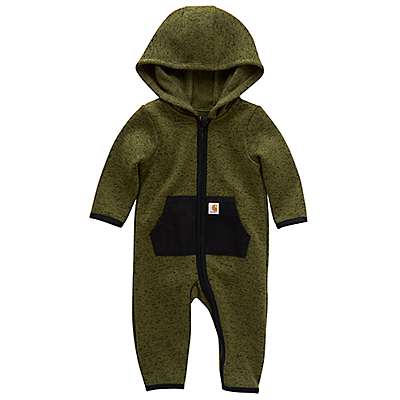 Carhartt Infant boy Chive Heather Kids' Long-Sleeve Zip-Front Coverall (Infant)
