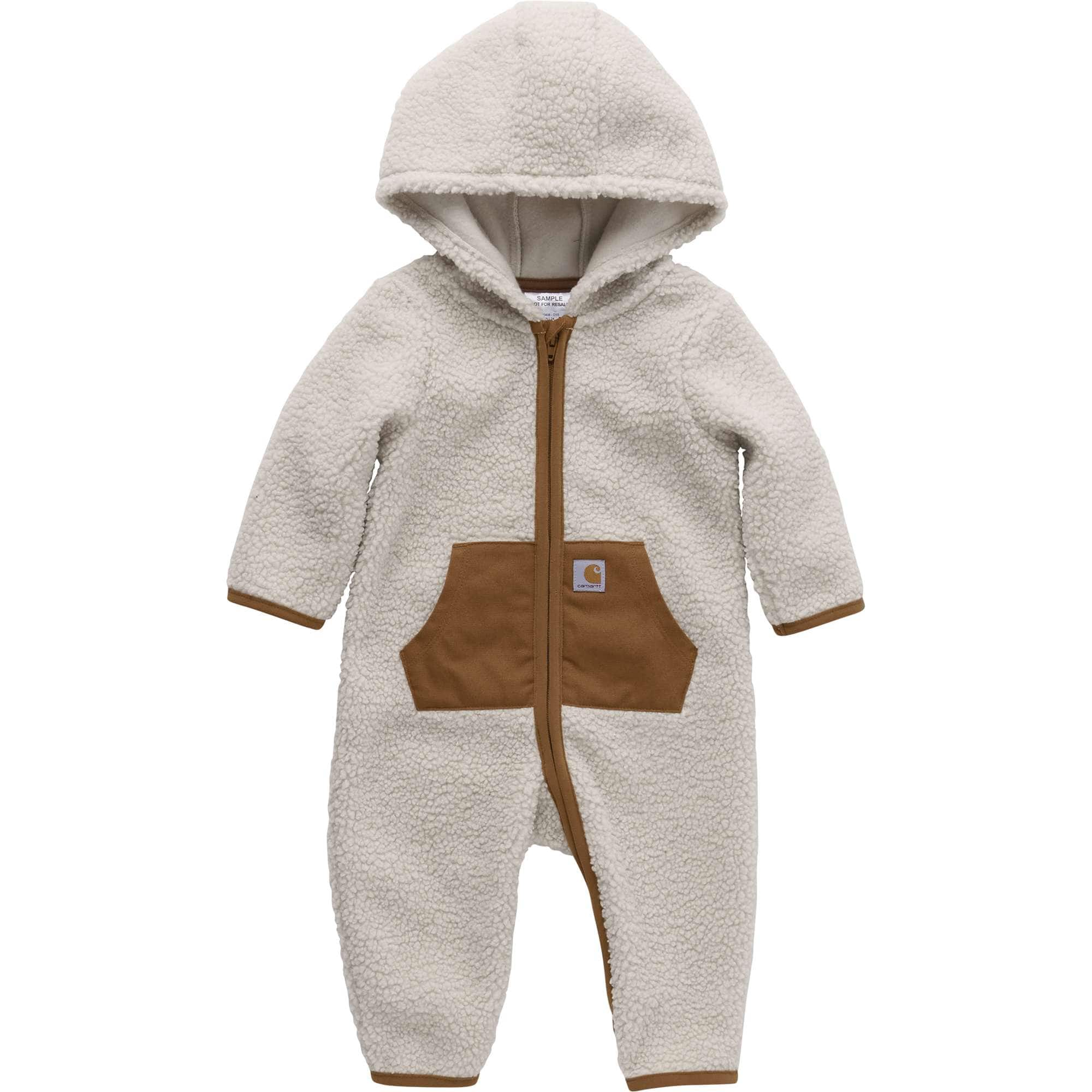 Additional thumbnail 1 of Kids' Long-Sleeve Zip-Front Sherpa Coverall (Infant)