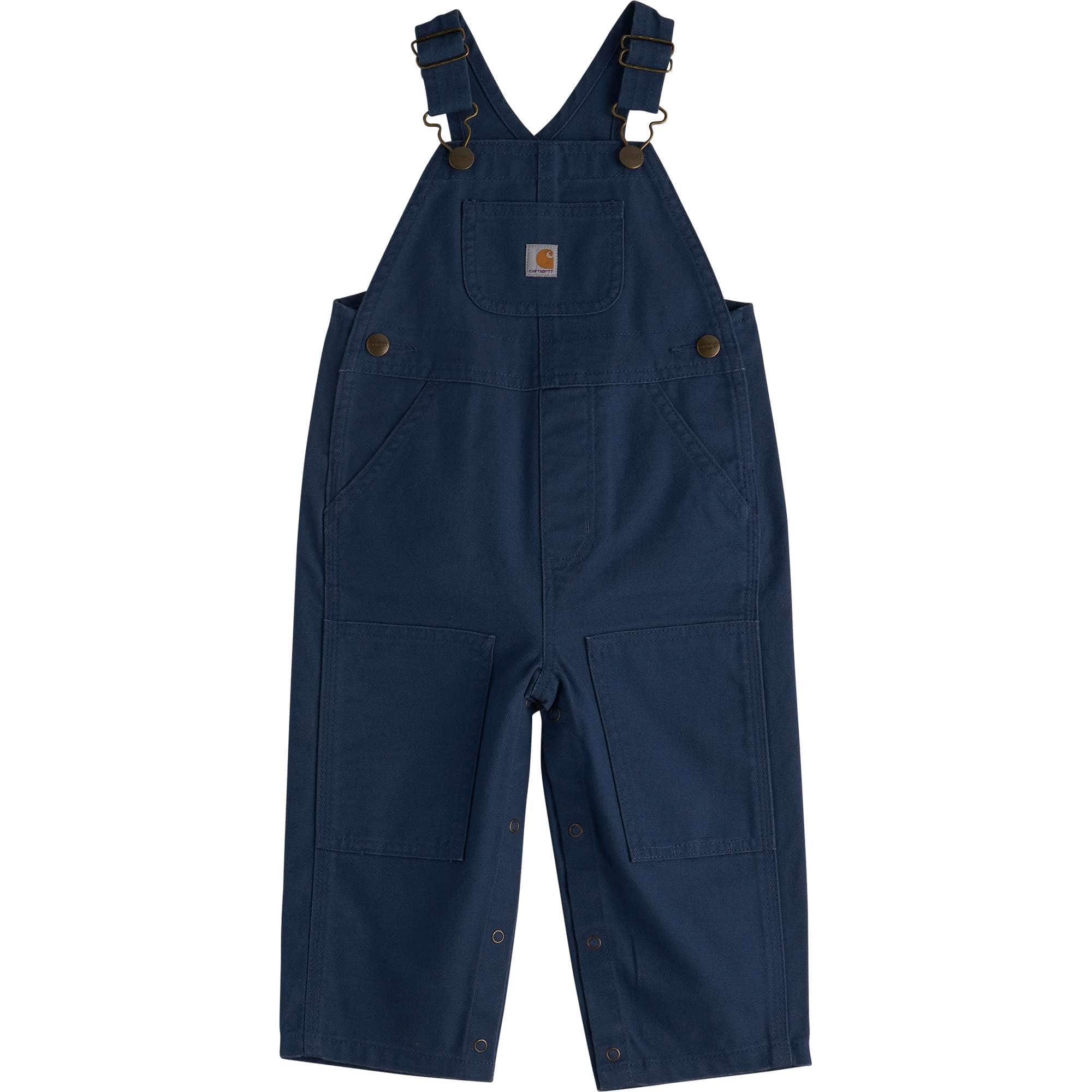 Additional thumbnail 1 of Girls' Loose Fit Canvas Bib Overall (Baby)