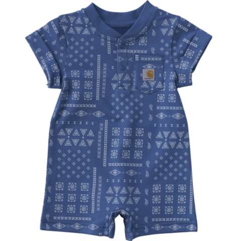 Детские комбинезоны Carhartt Kids' Short Sleeve French Terry Romper (Baby)