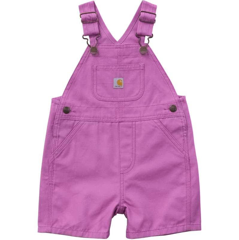 Carhartt  Thistle Kids' Loose Fit Canvas Shortall (Baby/Toddler)