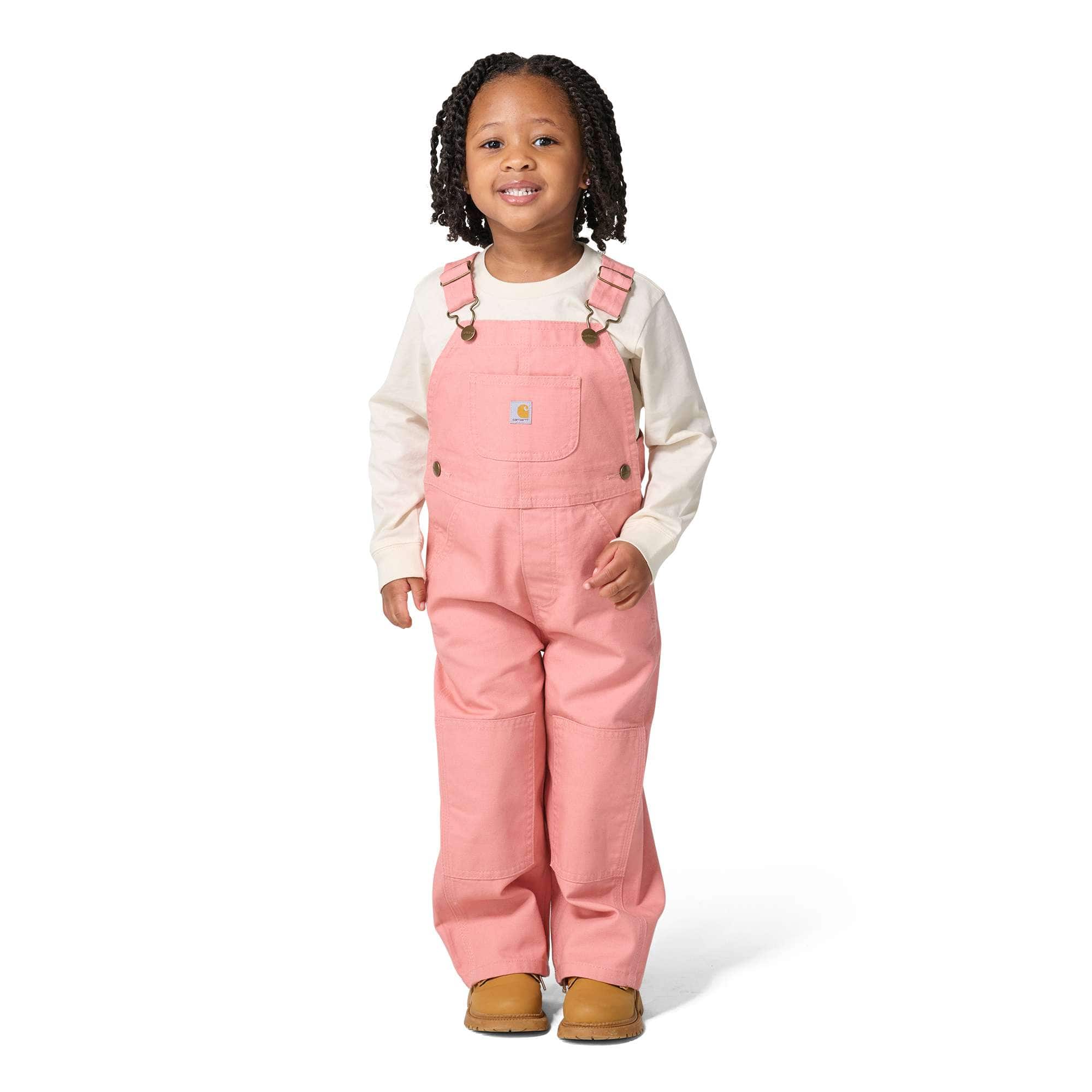 Carhartt Kids' Loose Fit Canvas Bib Overall (Baby/Toddler)