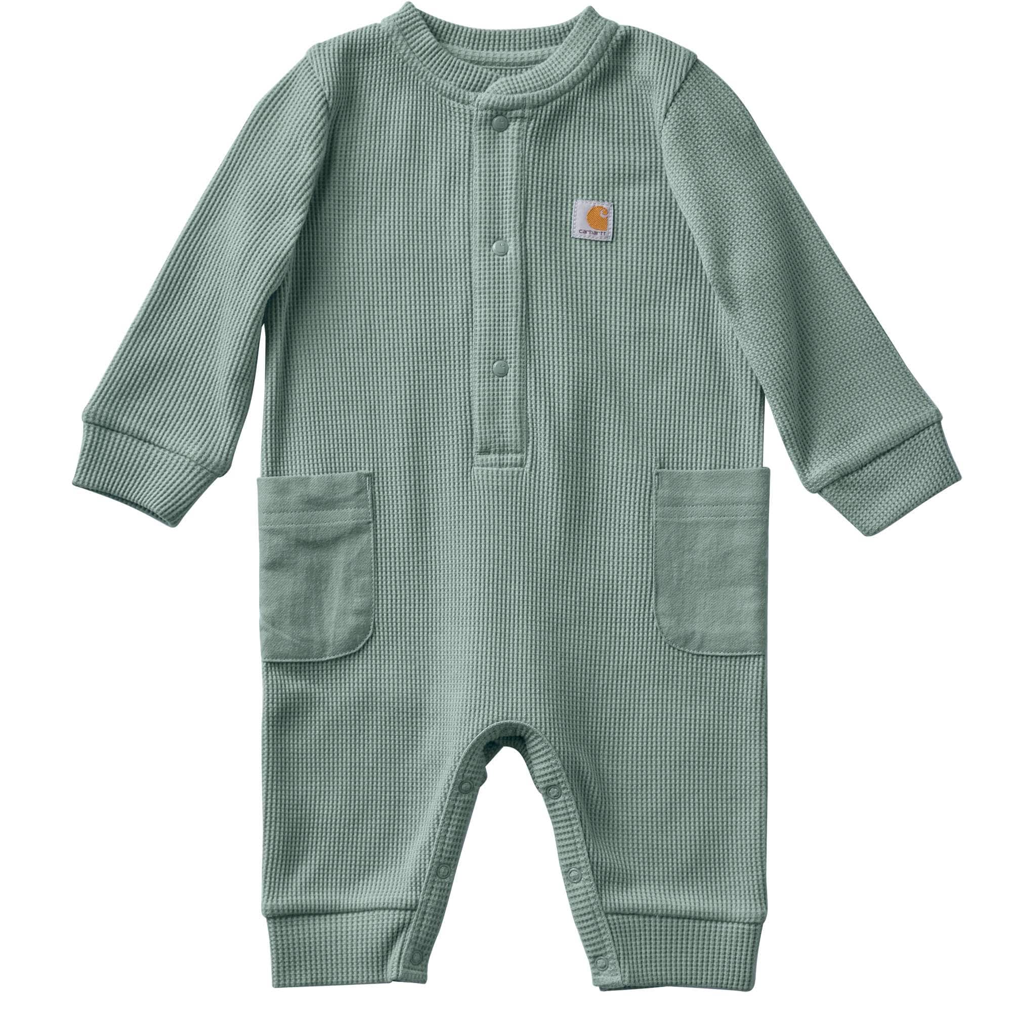 Carhartt Kids' Long Sleeve Thermal Henley Coverall (Baby)