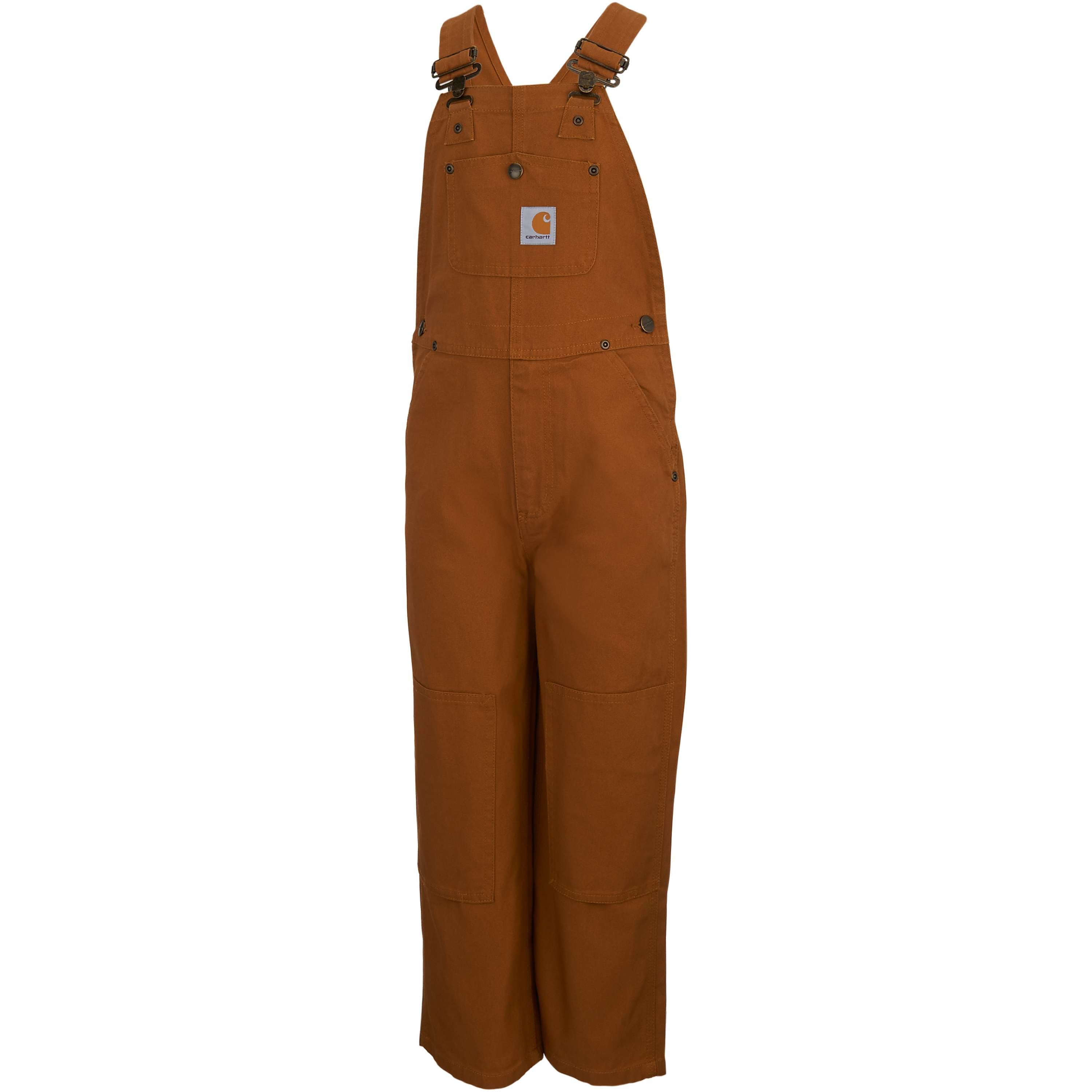 girls khaki overalls