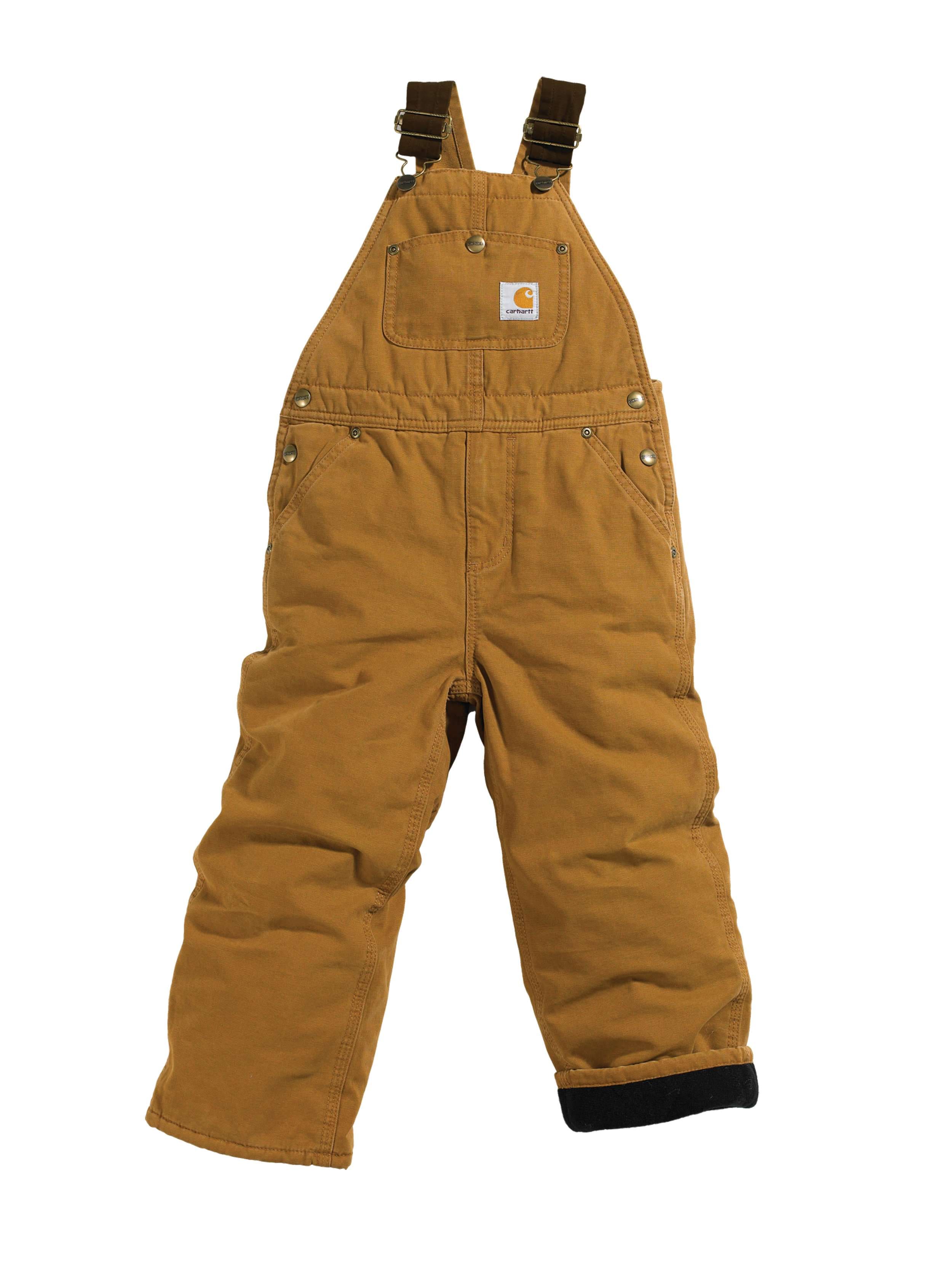 Carhartt Kids' Duck Overall Quilt-Lined Sizes 8-16