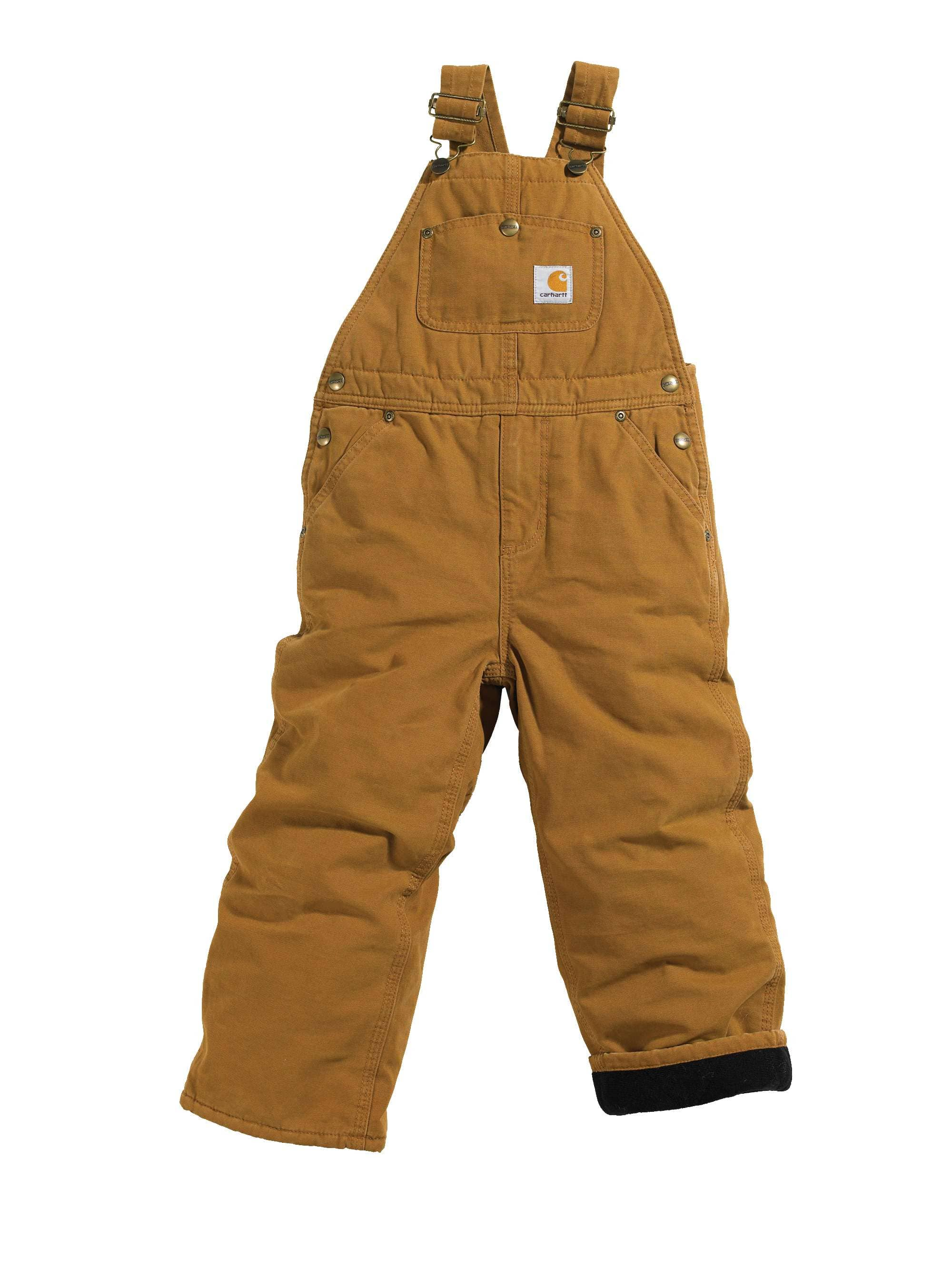 carhartt women's lined bib overalls