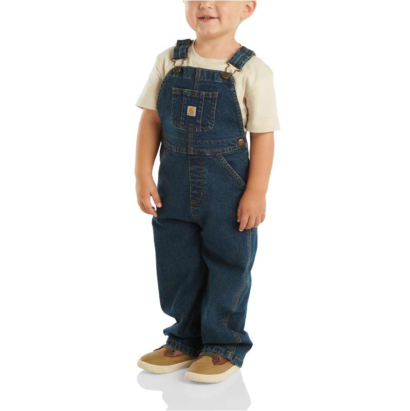 Kids Denim Bib Overalls, 4-20, Kids