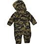 Additional thumbnail 2 of Zip Front Camo Fleece Hooded Coverall