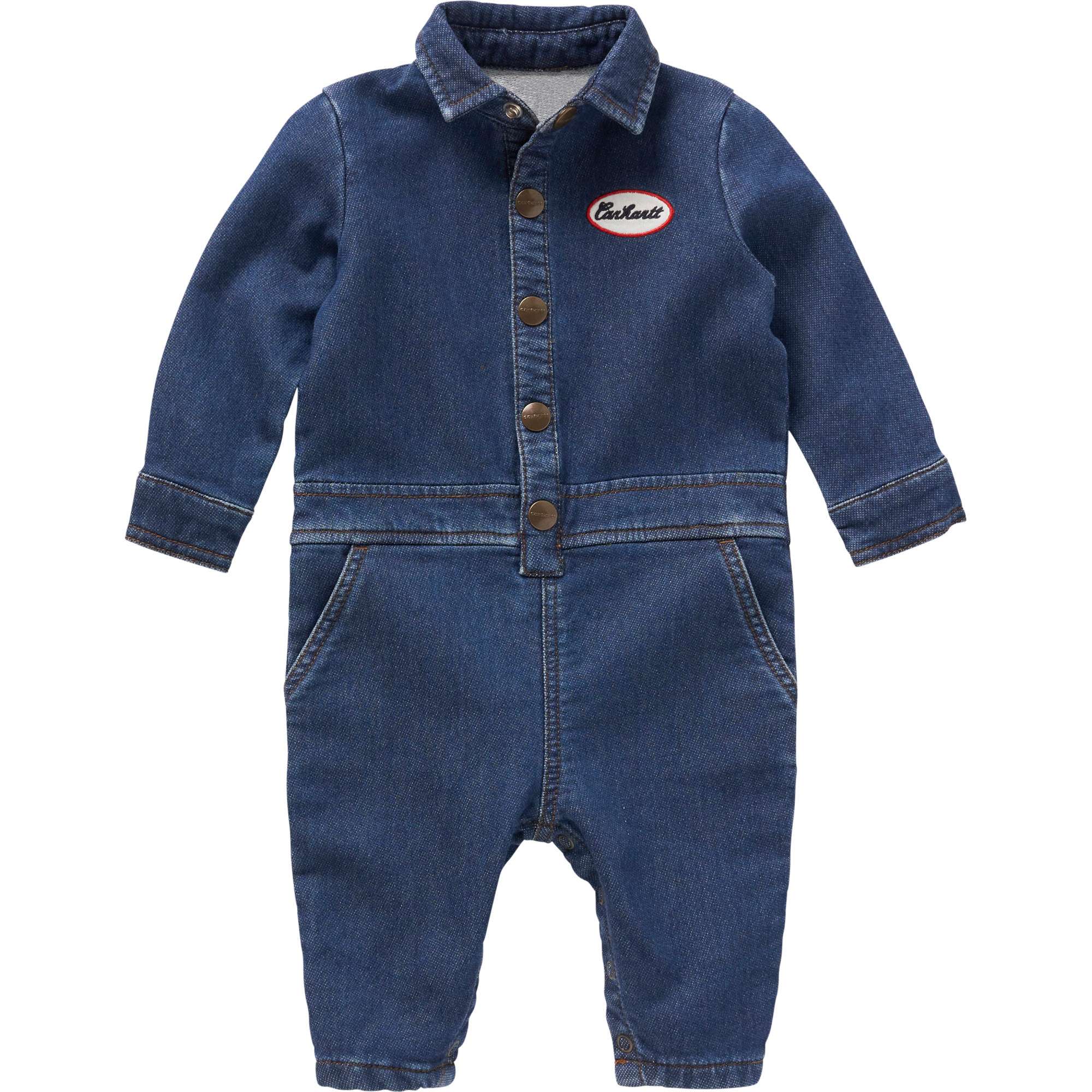  Carhartt Baby Boys' Short-Sleeve Fishing Vest Bodysuit, Bright  Cobalt Heather, 9 Months: Clothing, Shoes & Jewelry