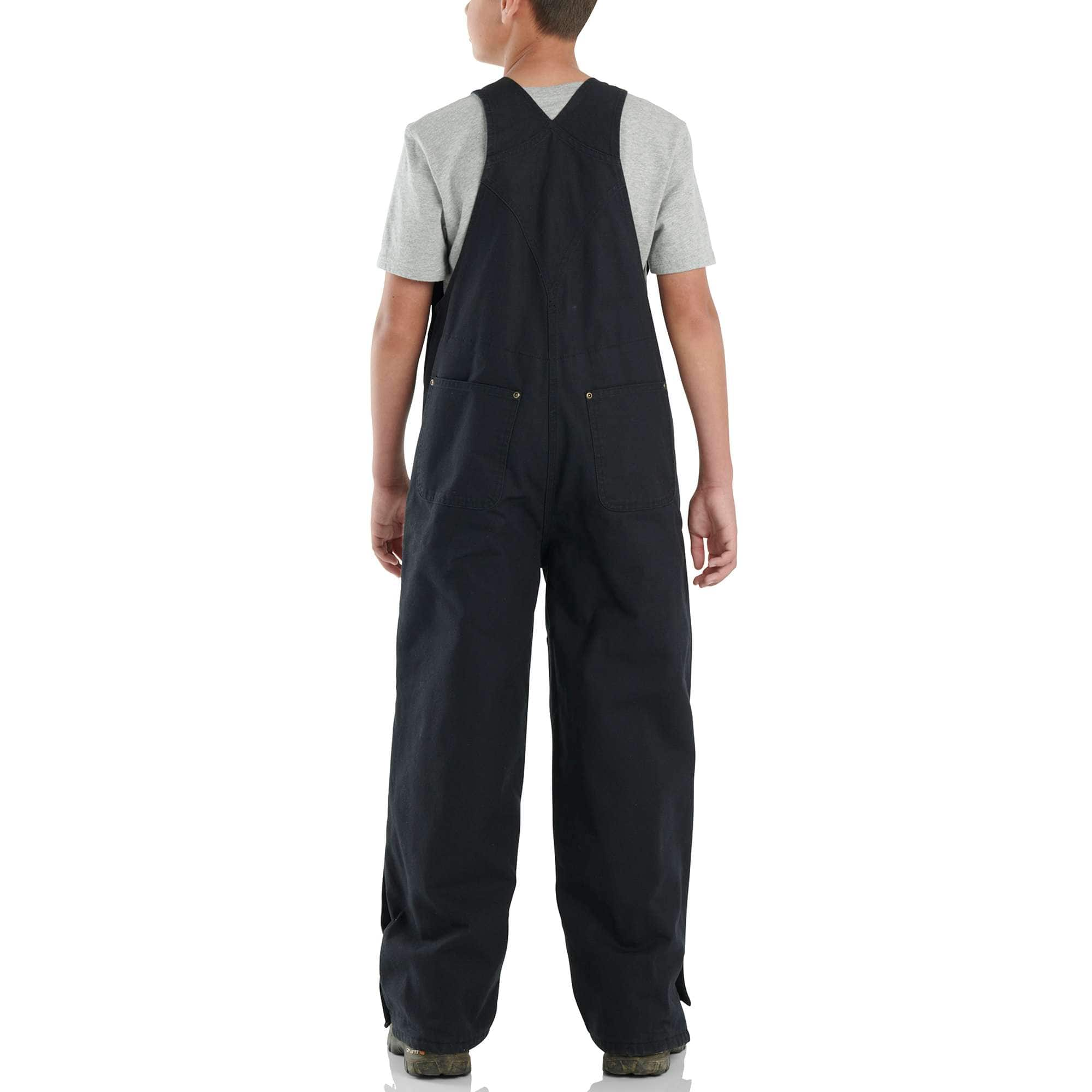 Kids' Loose Fit Canvas Insulated Bib Overall