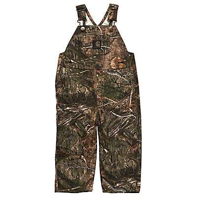 Carhartt Infant boy,toddler boy Mossy Oak Break-Up Country Kids' Loose Fit Canvas Camo Bib Overall (Infant/Toddler)