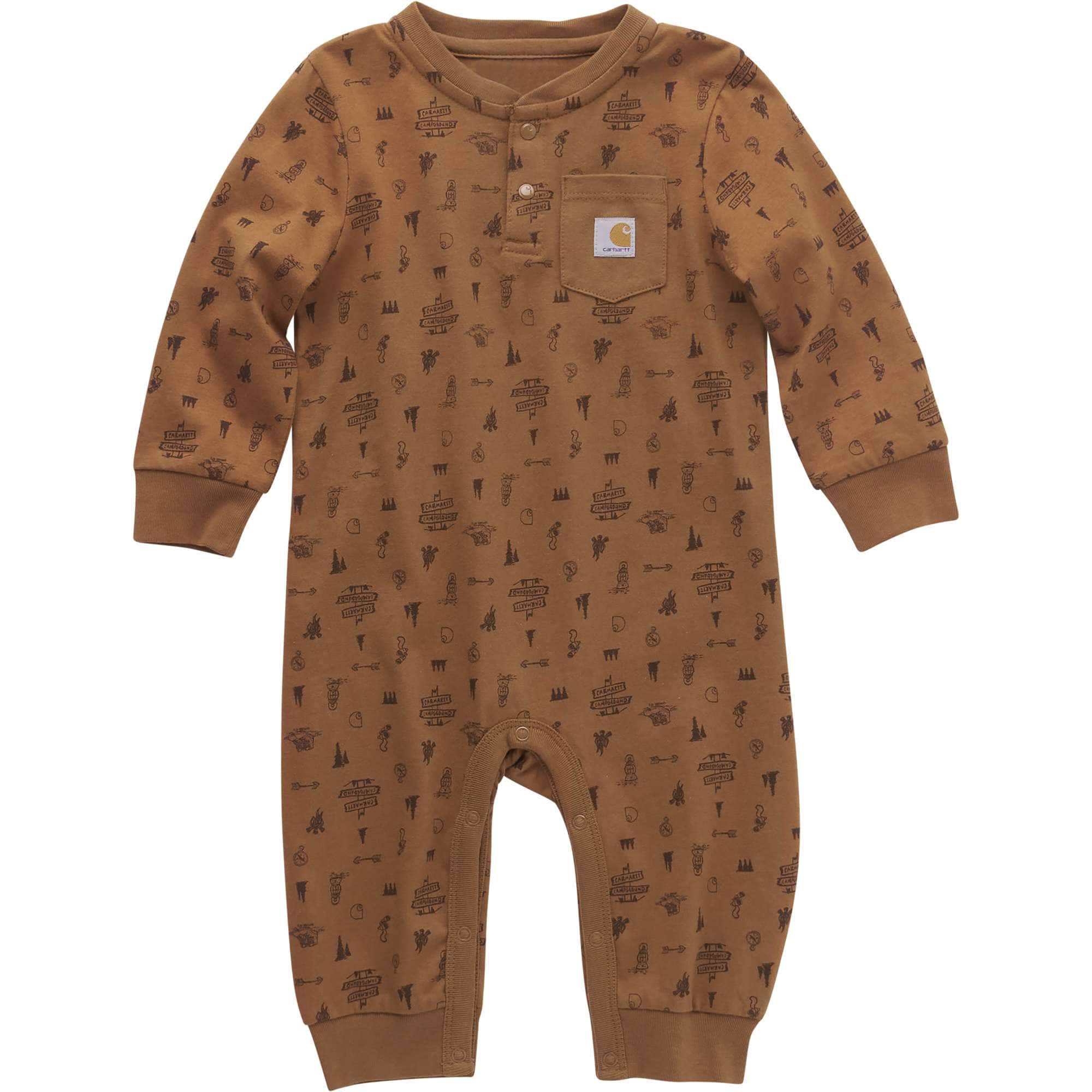 Carhartt Boys' Long-Sleeve Printed Coverall (Infant)