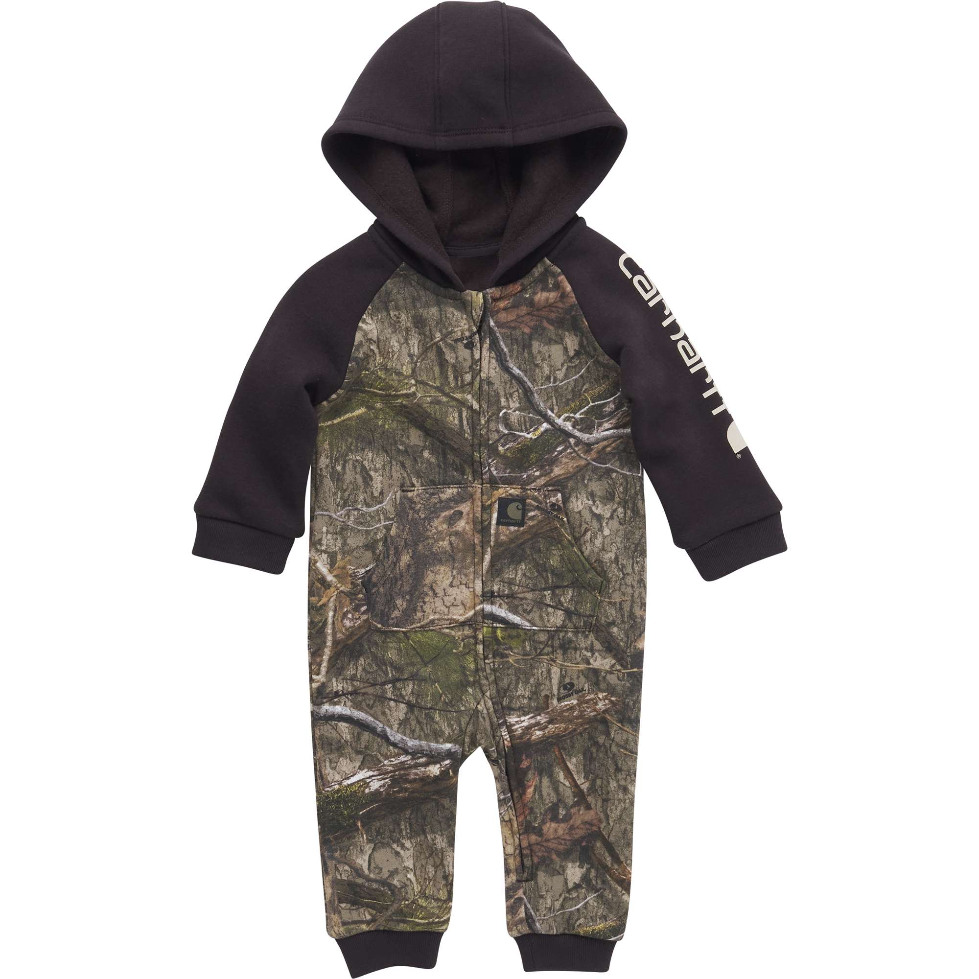 Carhartt Boys' Long-Sleeve Zip-Front Camo Coverall (Infant)