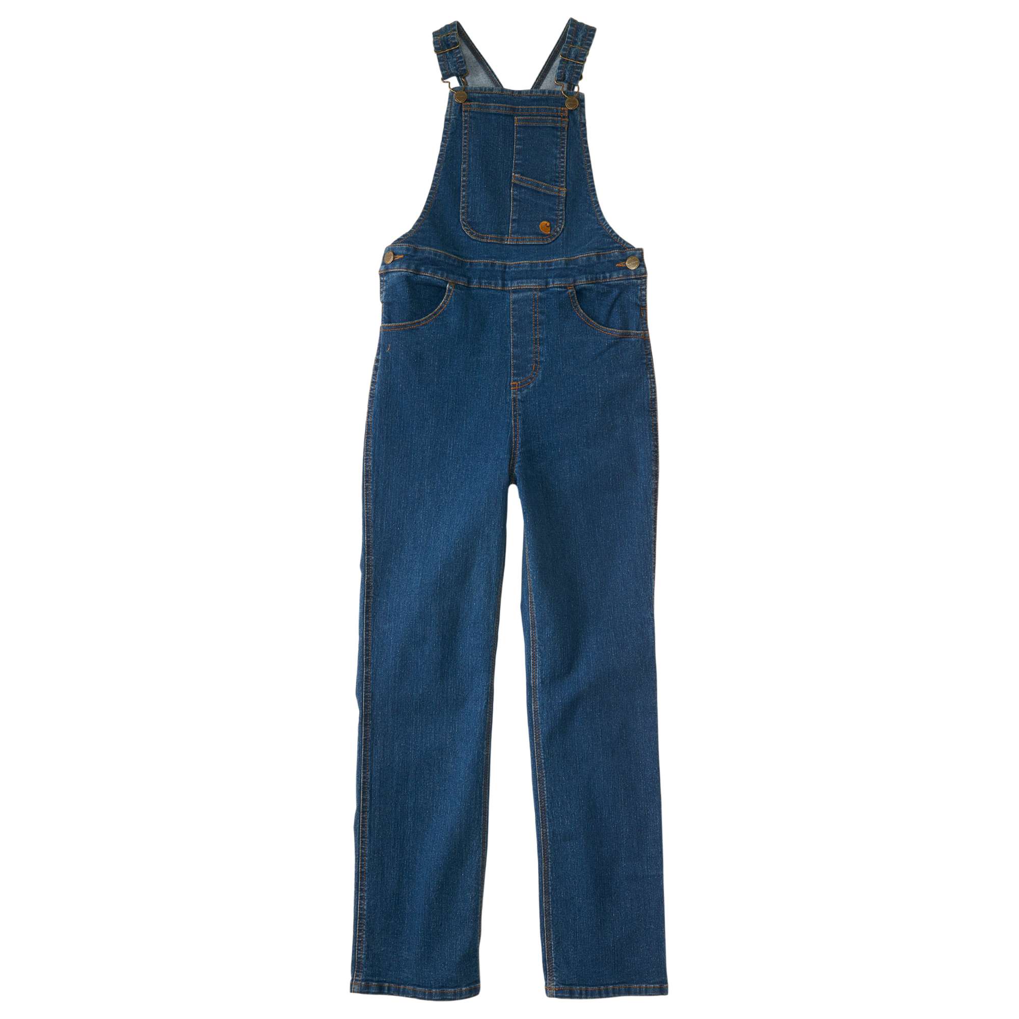 carhartt blue jean overalls