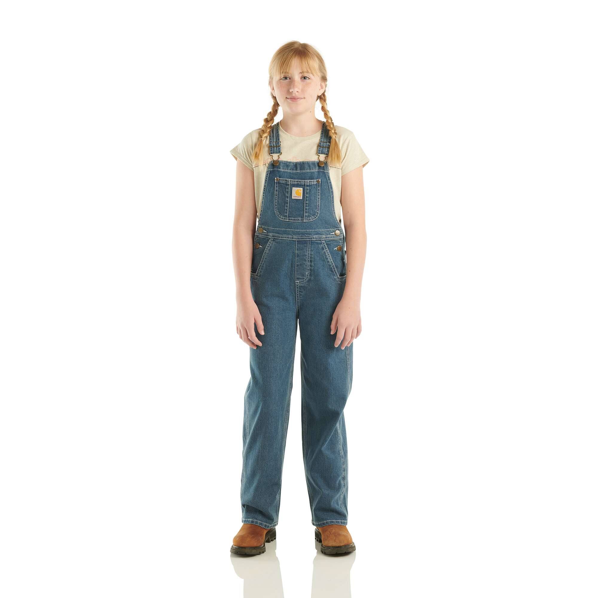 Girls' Unlined Denim Bib Overall (Child/Youth)