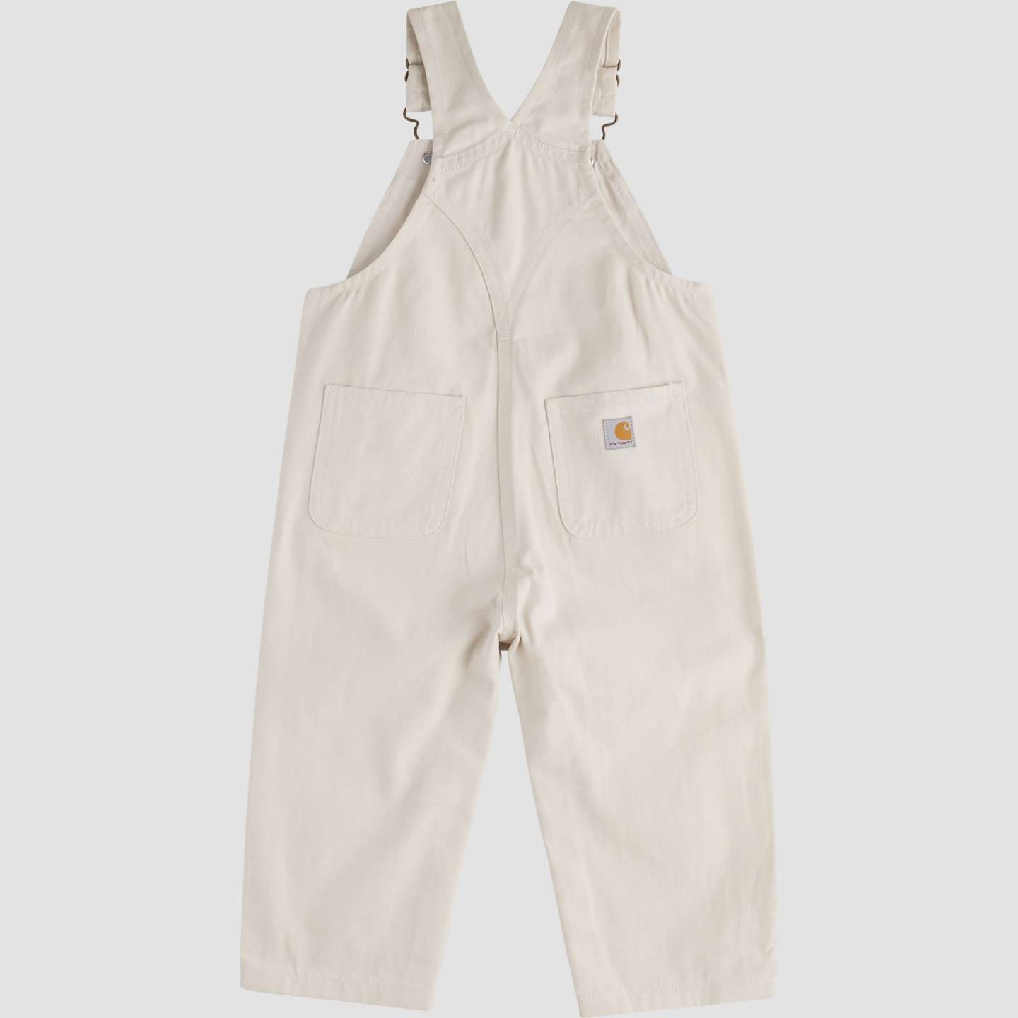 Детский полукомбинезон Carhartt Canvas Ruffle Front для малышей, цвет: Меловой — фото 6