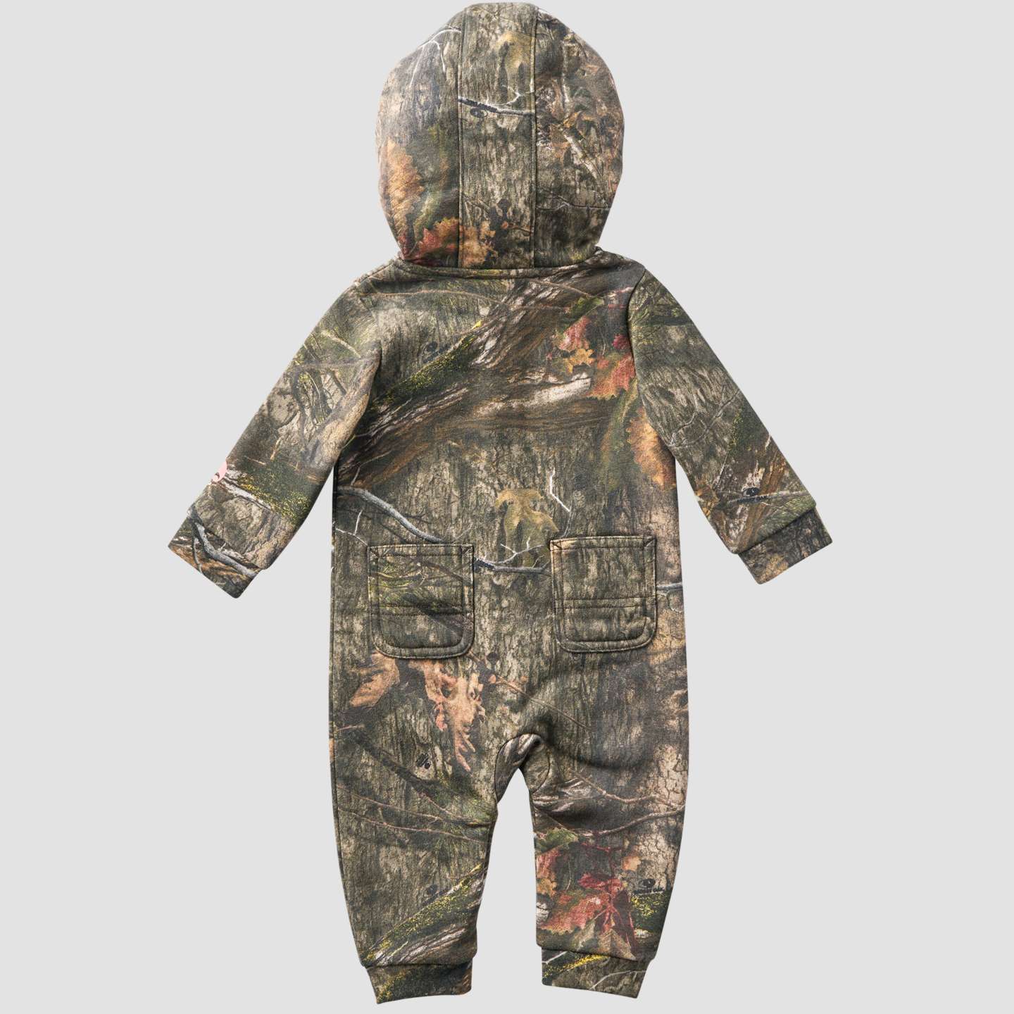 Комбинезон Carhartt Long Sleeve Zip-Front Hooded Camo Coverall для девочек-малышей, цвет: Mossy Oak Country Dna — фото 2