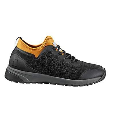 Carhartt Men's Black/Gold Carhartt Force® Lightweight ESD Shoe