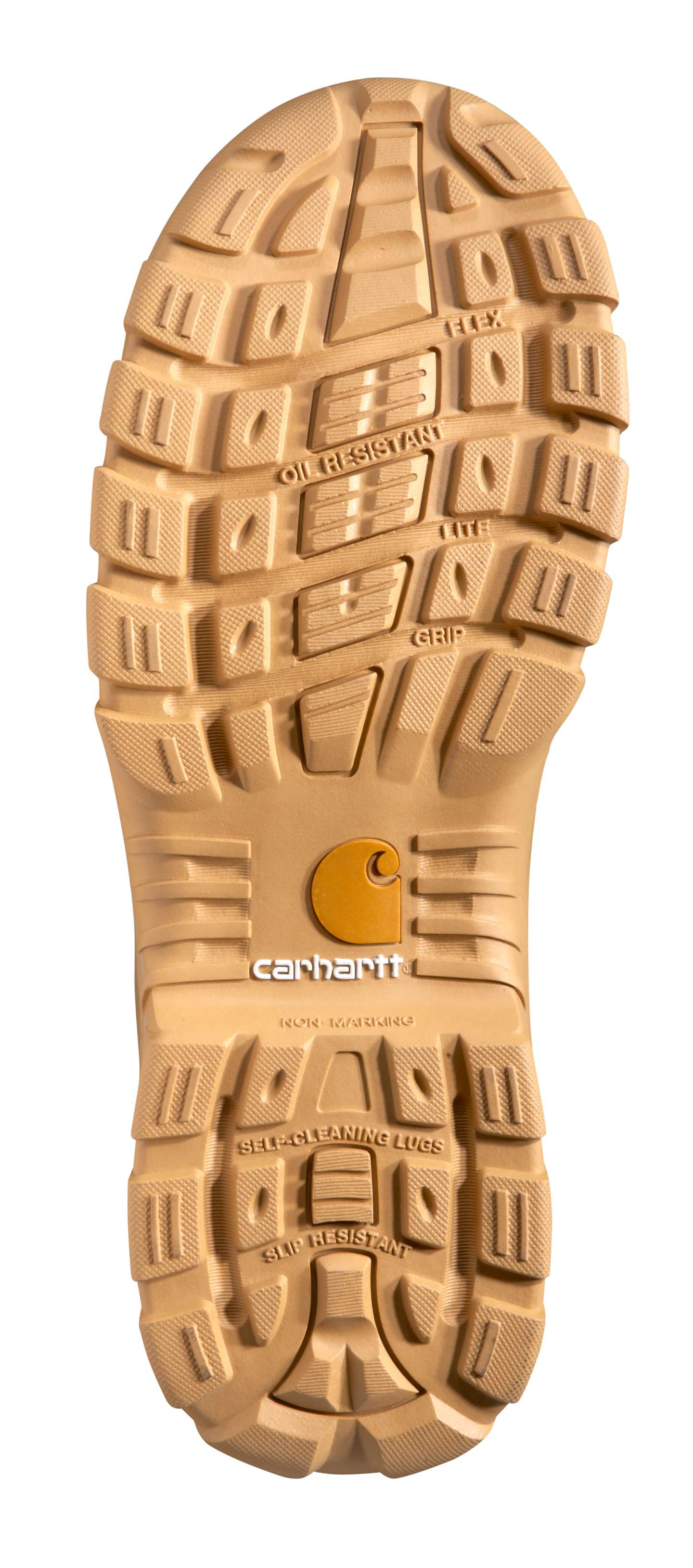 Мужские ботинки Carhartt Rugged Flex® Waterproof 6" Soft Toe Work, цвет: Пшеничный нубуковый — фото 8