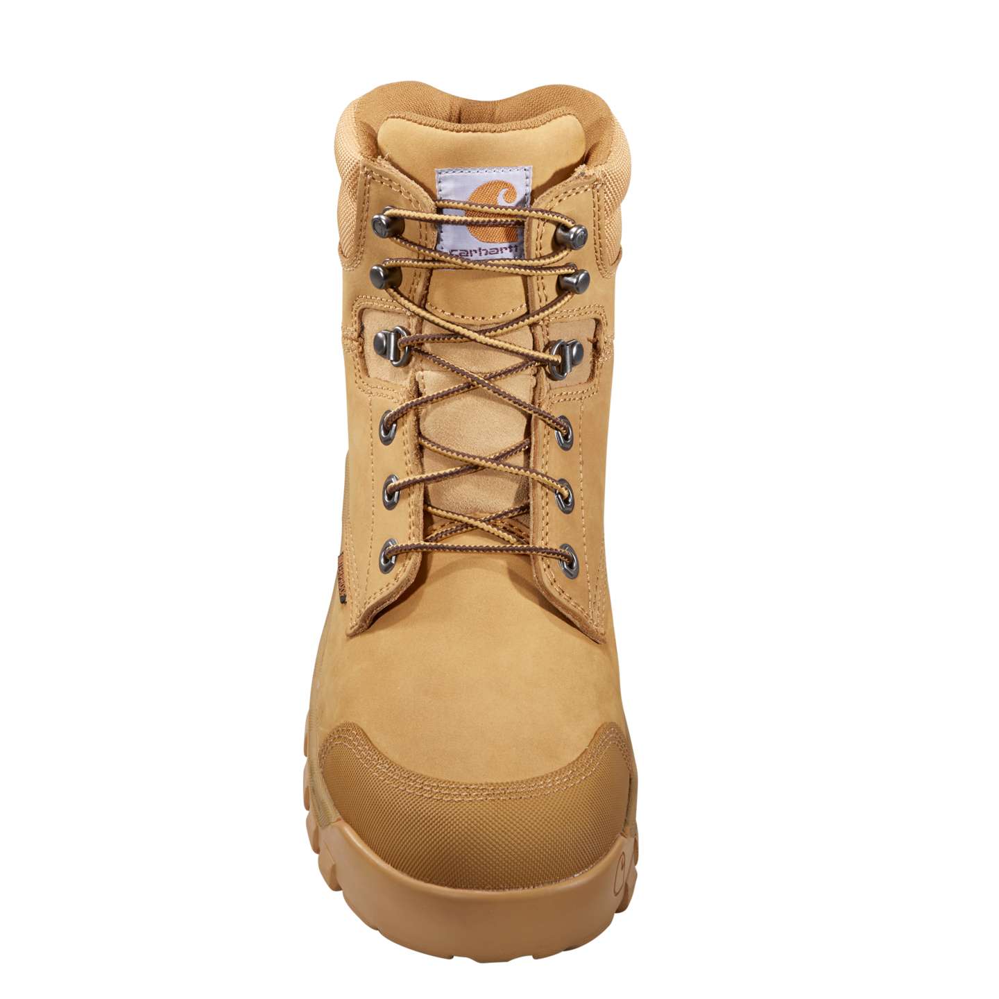 Мужские ботинки Carhartt Rugged Flex® Waterproof 6" Soft Toe Work, цвет: Пшеничный нубуковый — фото 5
