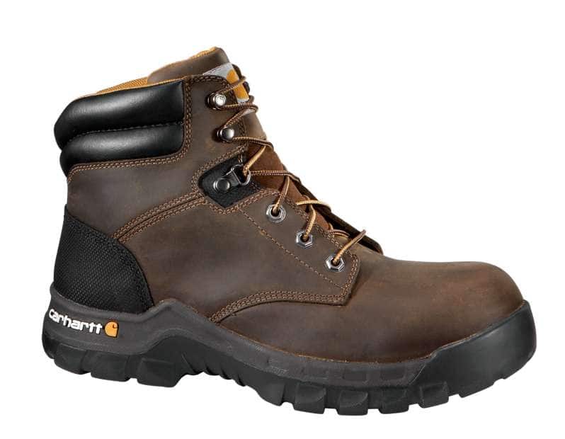 Carhartt  BROWN OIL TANNED Rugged Flex® 6" Soft Toe Work Boot