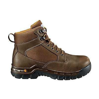 Carhartt Men's Brown Rugged Flex® 6" Steel Toe Work Boot