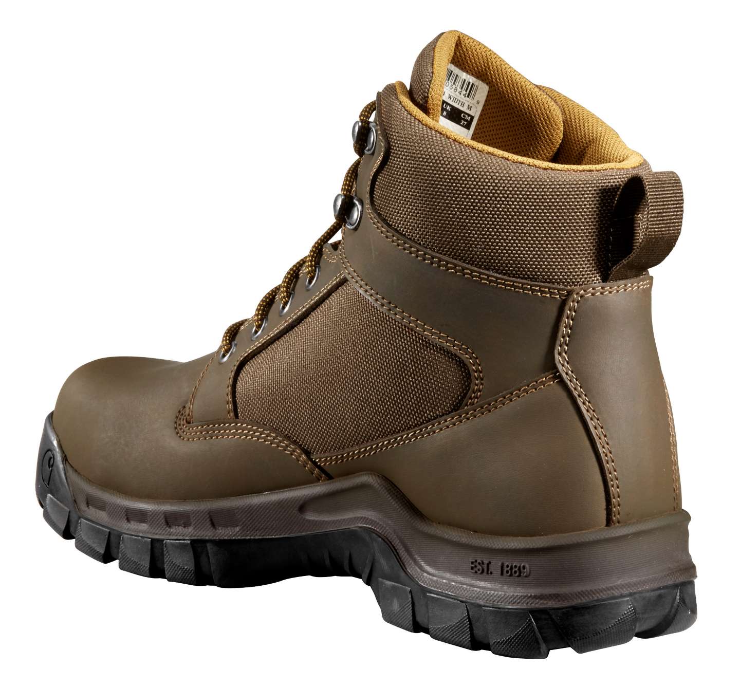 Мужские ботинки Carhartt Rugged Flex® 6" Steel Toe Work, цвет: Коричневый — фото 5