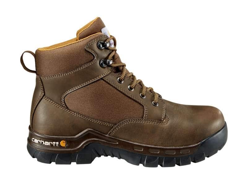 Carhartt  Brown Rugged Flex® 6" Steel Toe Work Boot