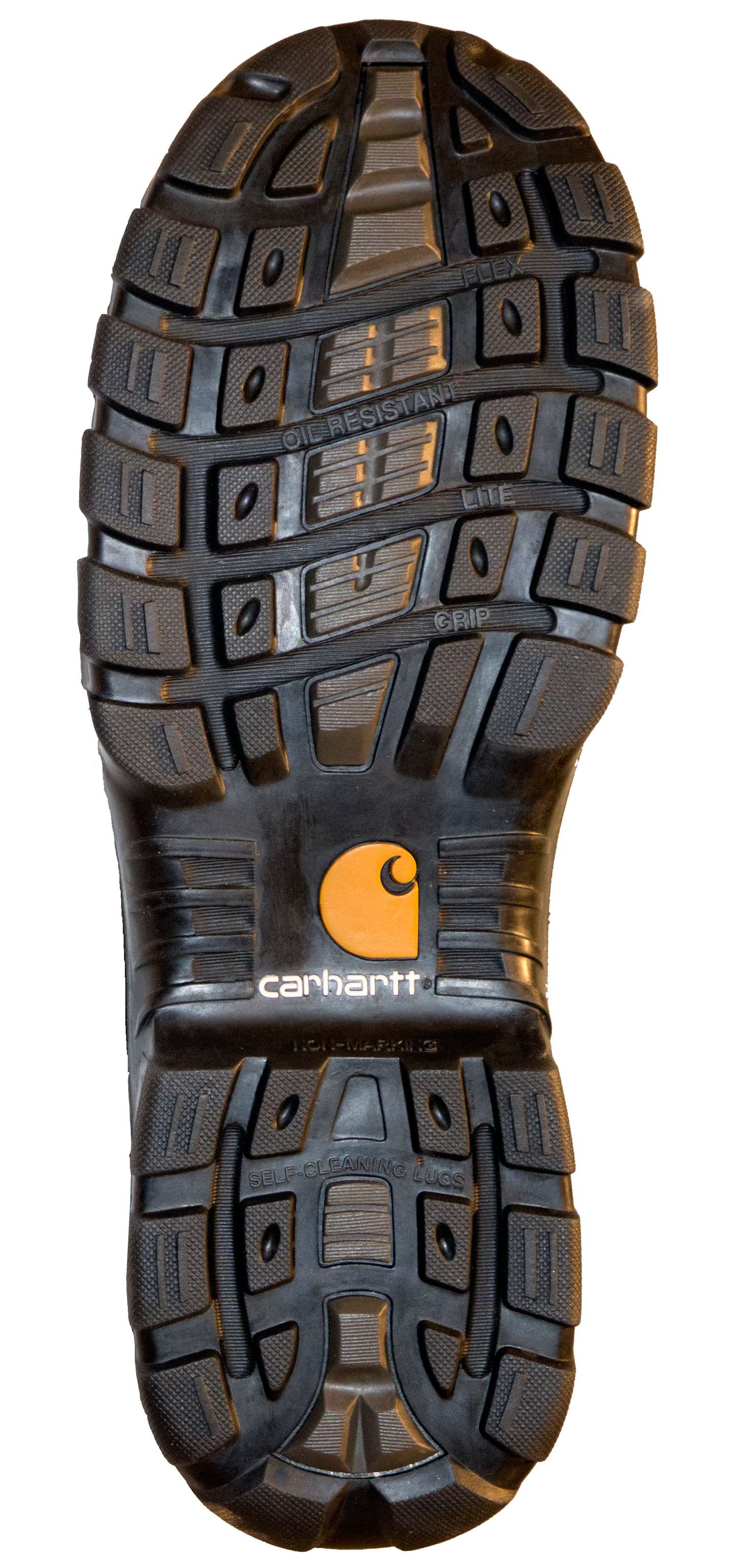 Мужские ботинки Carhartt Rugged Flex® Waterproof 6" Composite Toe Work Boot, цвет: Чёрный — фото 6