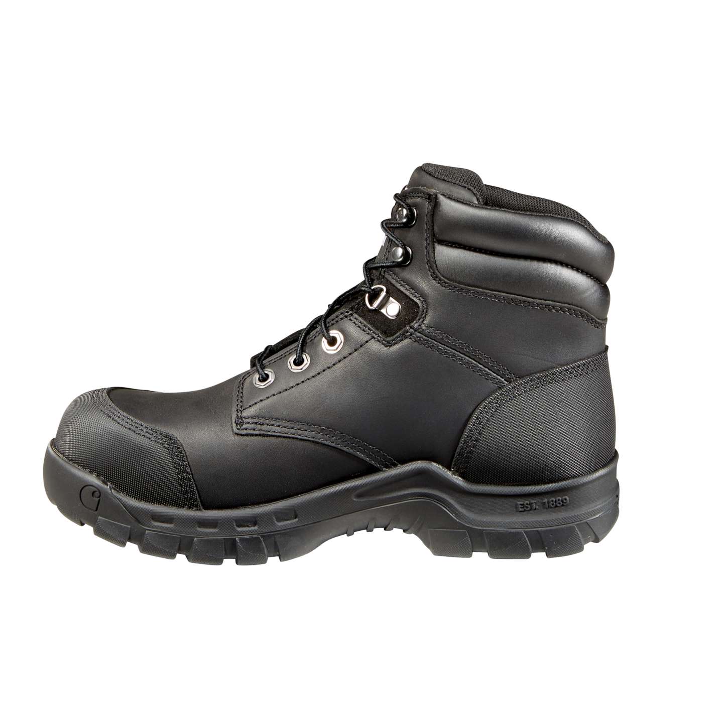 Мужские ботинки Carhartt Rugged Flex® Waterproof 6" Composite Toe Work Boot, цвет: Чёрный — фото 3