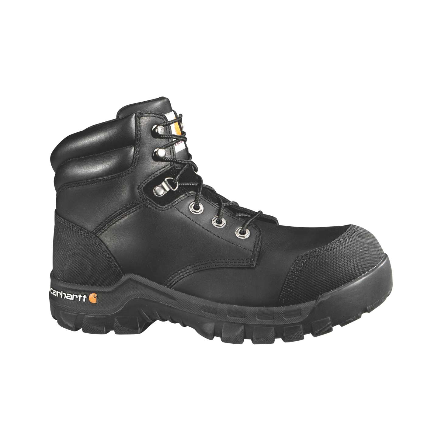 Мужские ботинки Carhartt Rugged Flex® Waterproof 6" Composite Toe Work Boot, цвет: Чёрный — фото 2