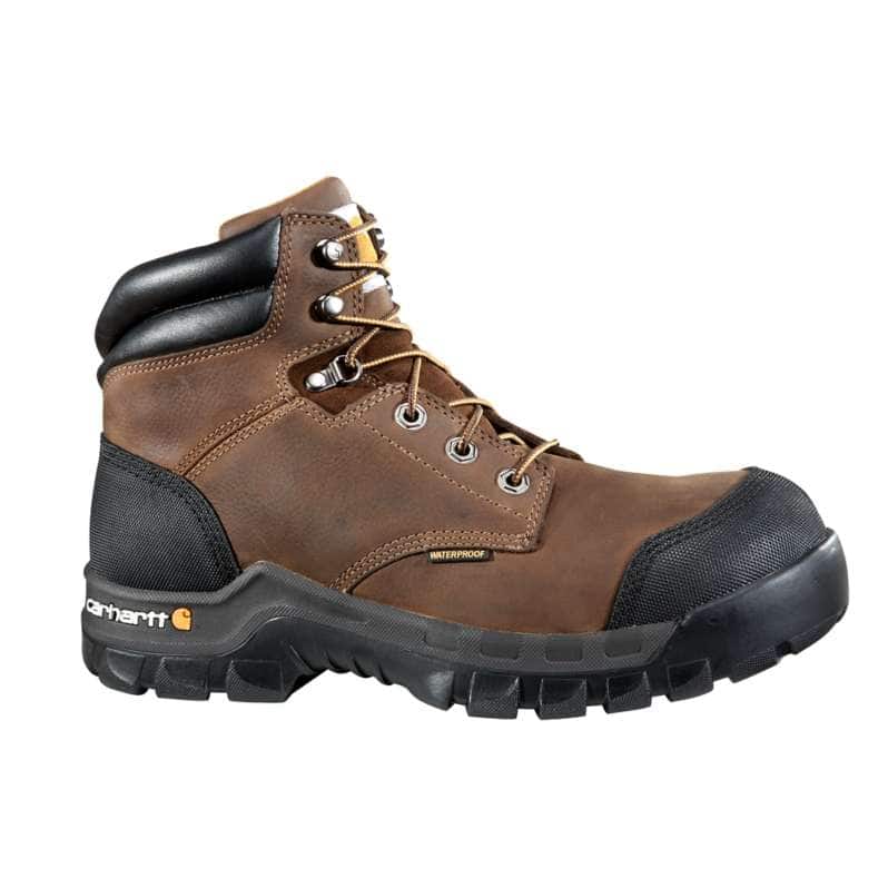 Carhartt  DK BROWN OIL TANNED Rugged Flex® 6-Inch Composite Toe Work Boot
