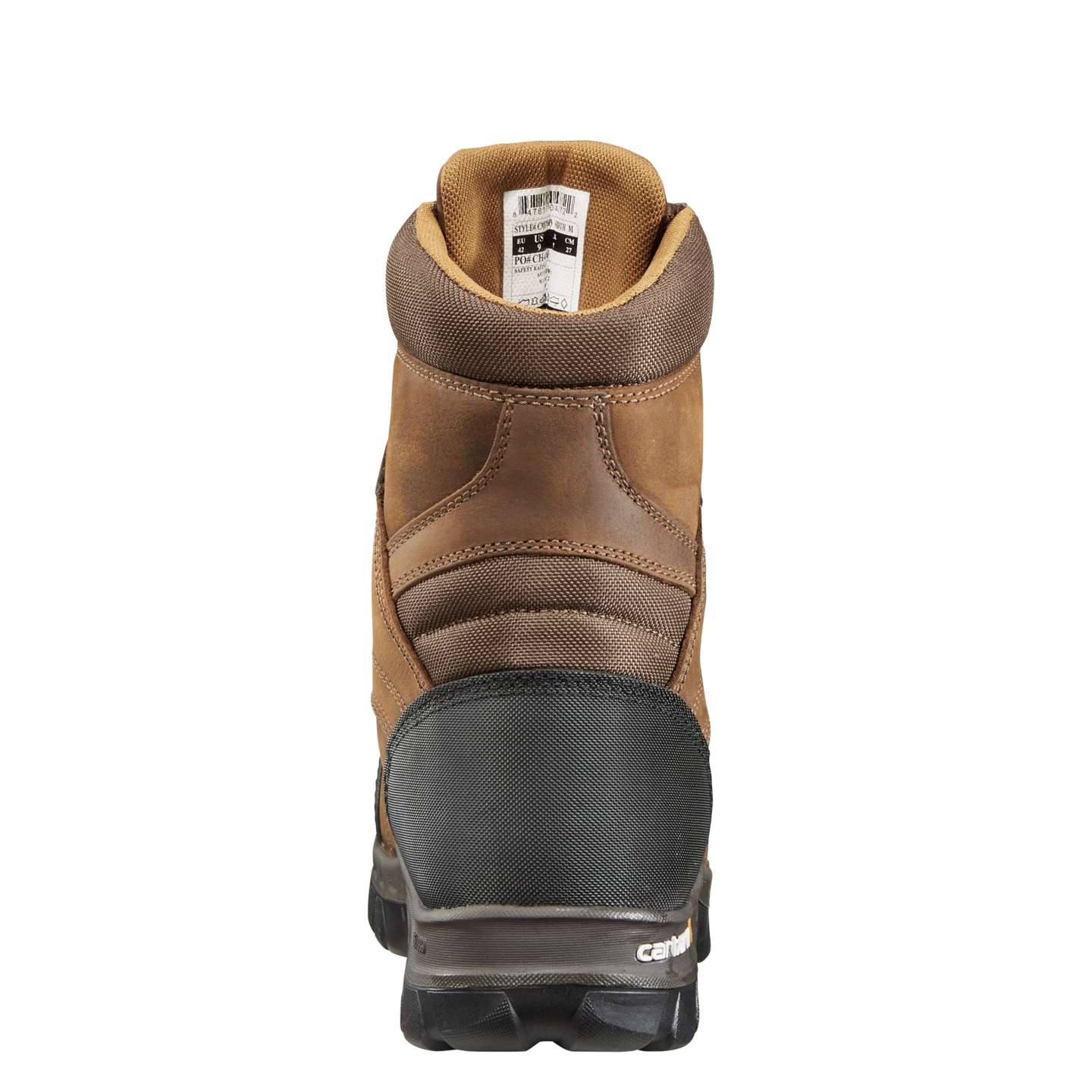 Мужские ботинки Carhartt Rugged Flex® Waterproof Insulated 8" Composite Toe Work Boot, цвет: Коричневый — фото 5