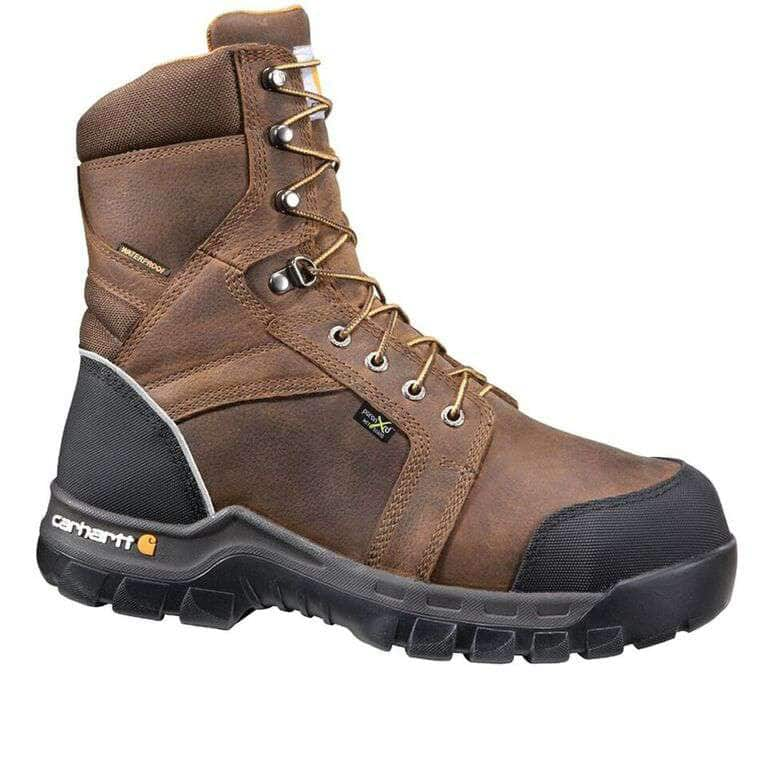 rubber composite toe work boots