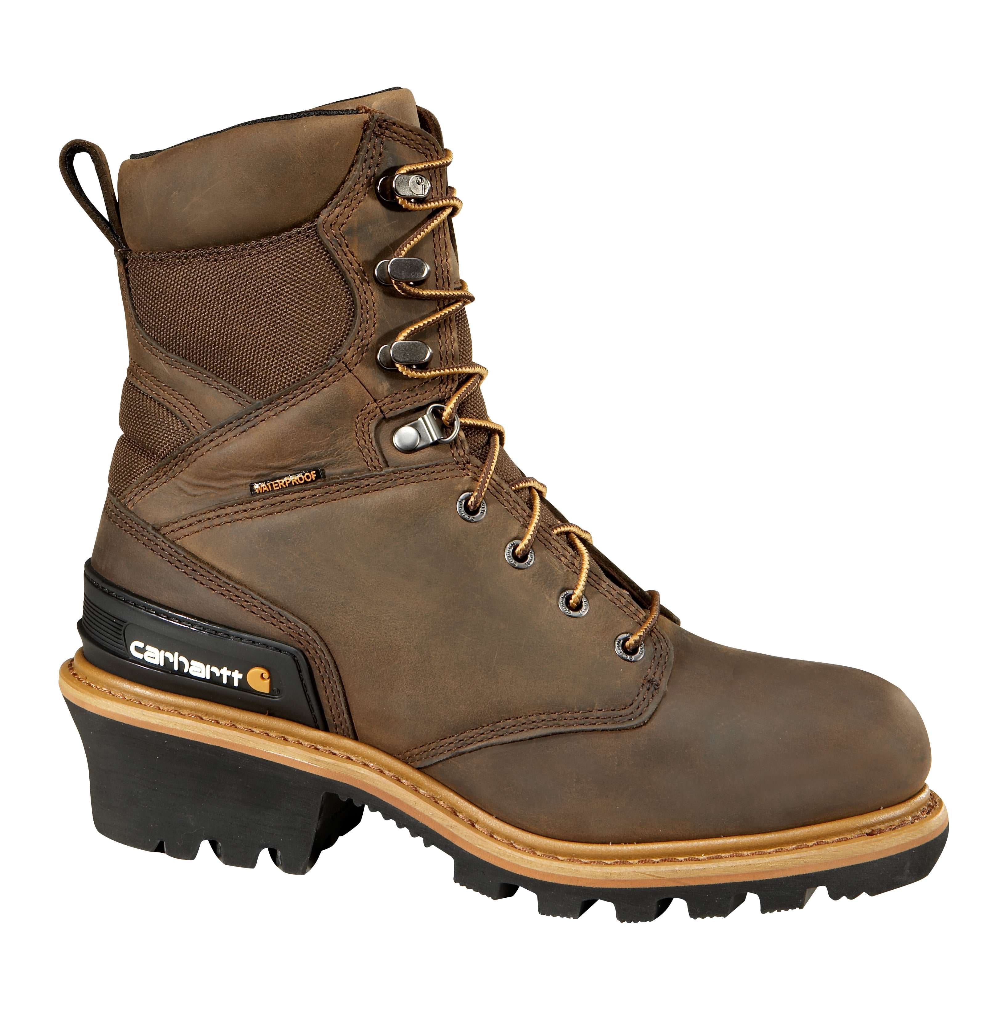 Waterproof Insulated 8" Composite Toe Logger Boot