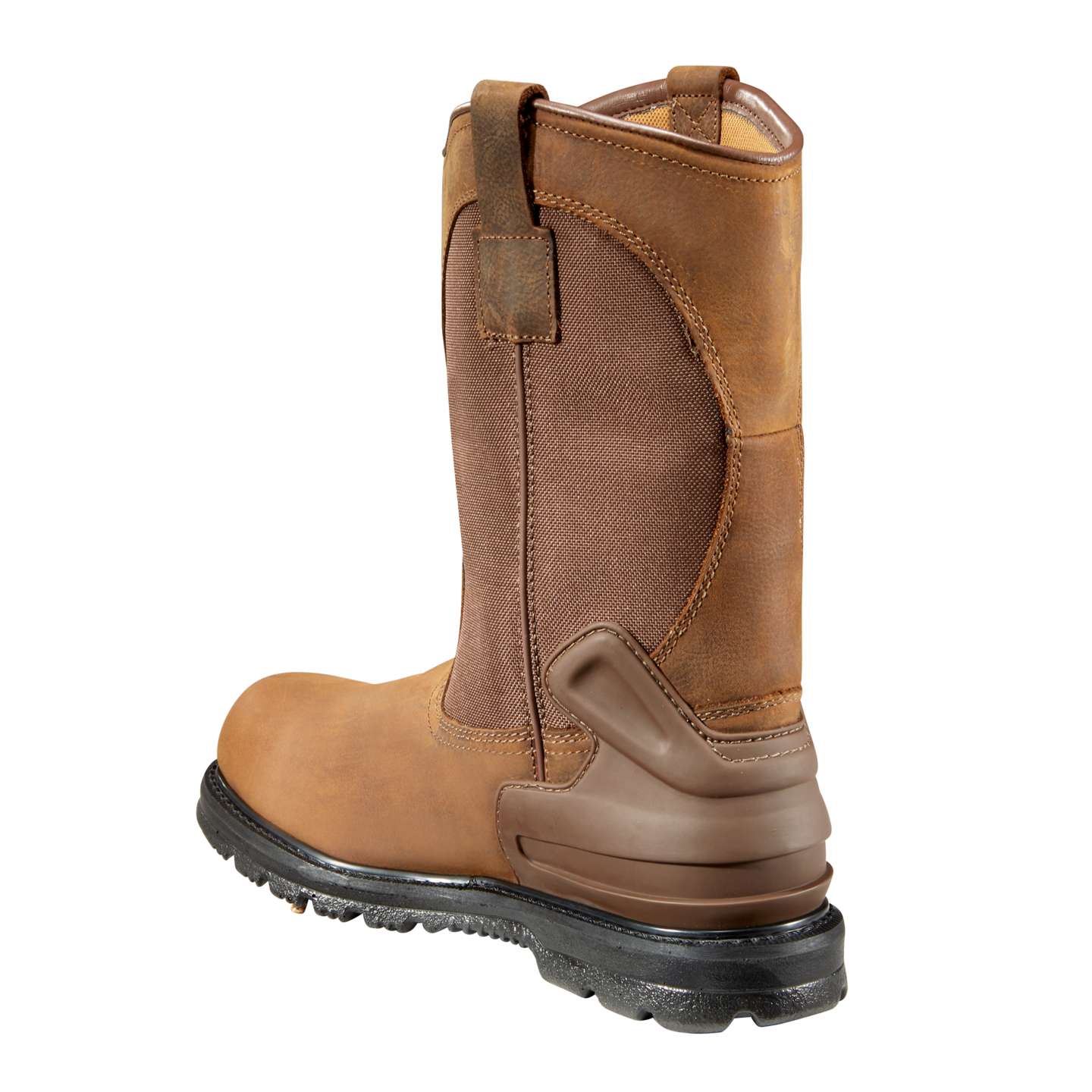 Мужские ботинки Carhartt 11" Soft Toe Wellington Boot, цвет: Коричневый рыжевато-коричневый — фото 4