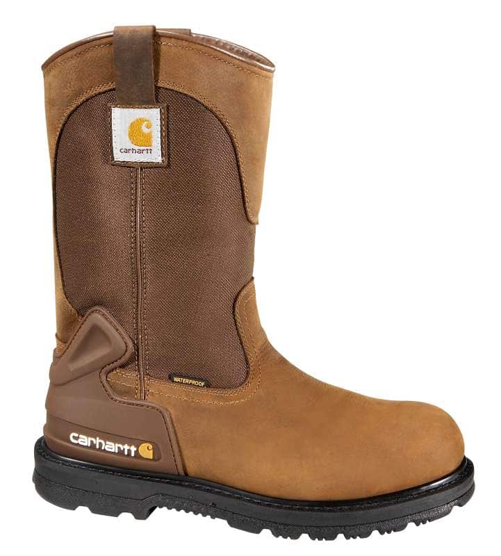 Carhartt  BISON BROWN OIL TAN 11-Inch Non-Safety Toe Wellington Boot